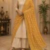 Yellow Bandhani Dupatta